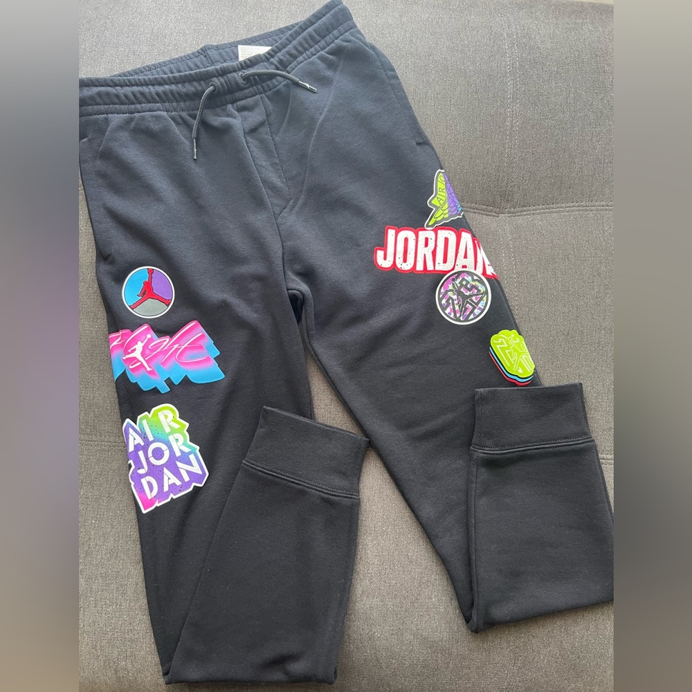 Jordan Jumpman Graffiti Sticker Youth Joggers